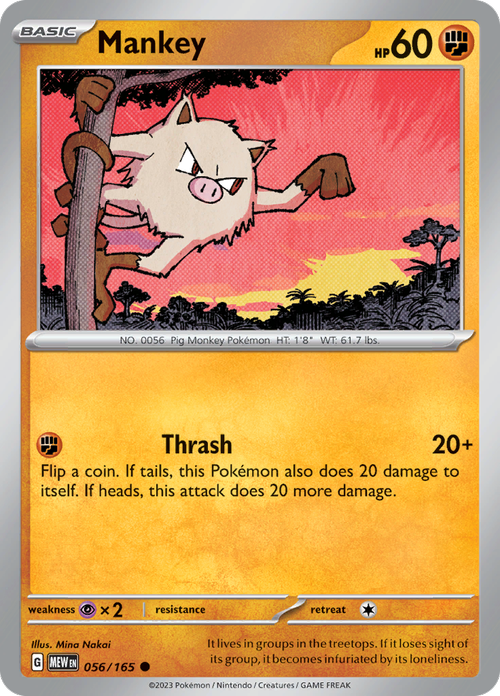 #056 Mankey
