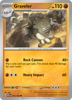 #075 Graveler