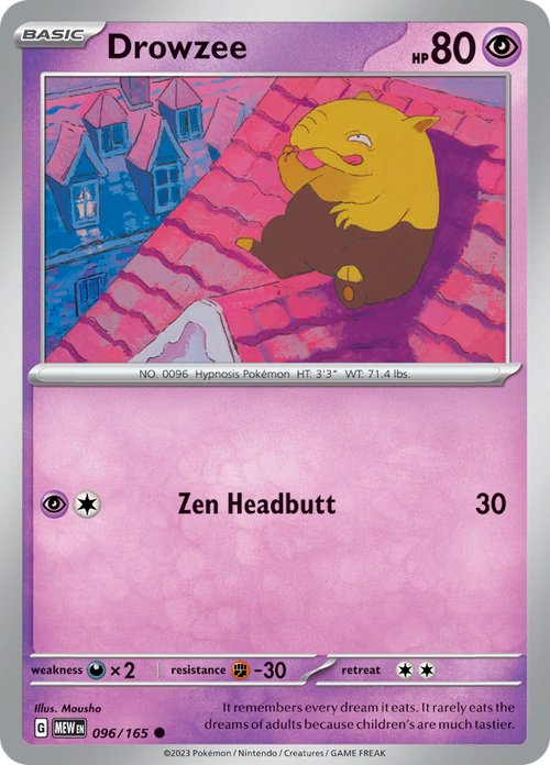 #096 Drowzee