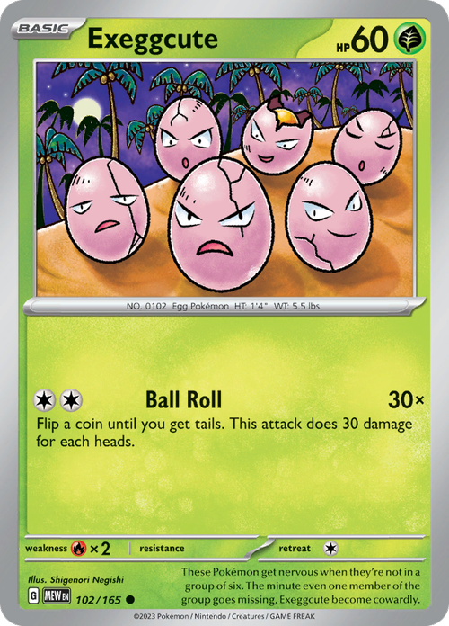 #102 Exeggcute