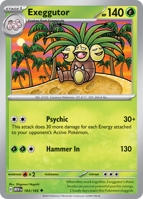 #103 Exeggutor