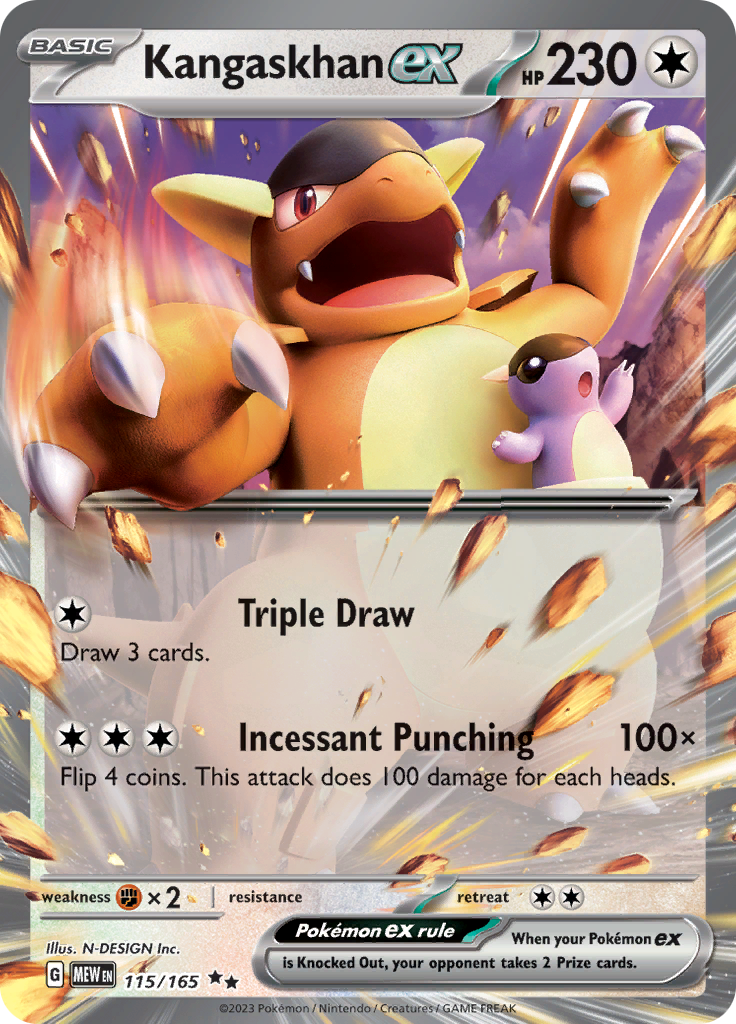 #115 Kangaskhan EX