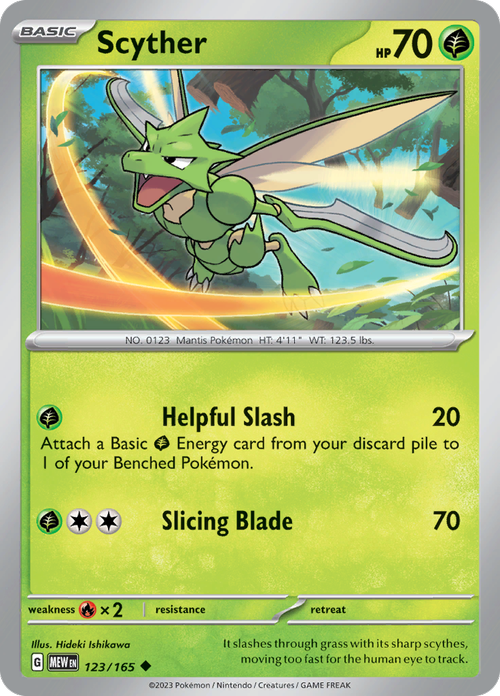 #123 Scyther