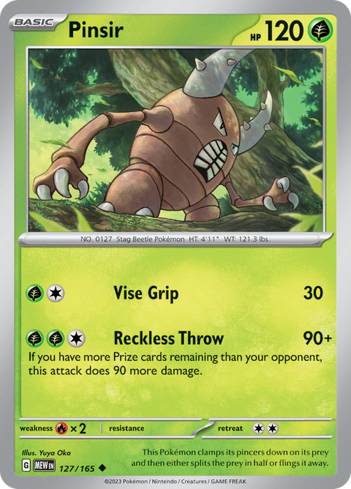 #127 Pinsir