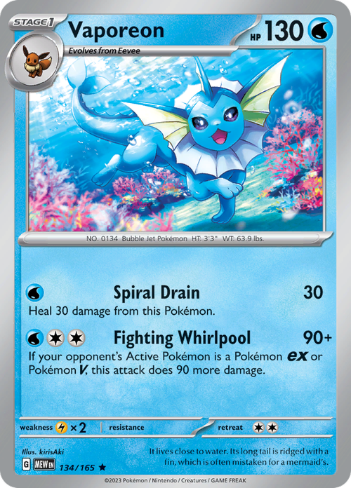 #134 Vaporeon