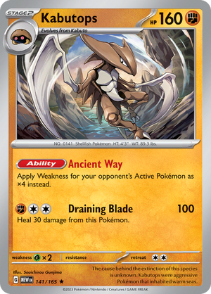 #141 Kabutops