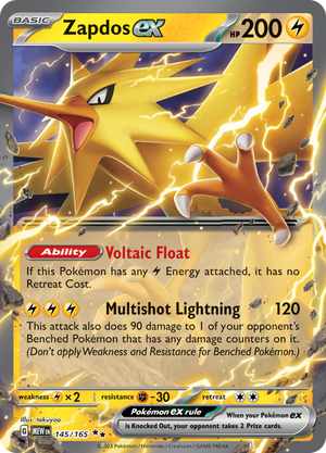 #145 Zapdos EX