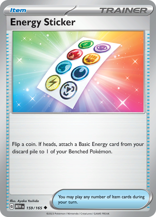 #159 Energy Sticker