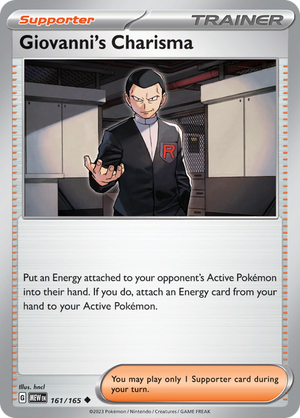 #161 Giovanni's Charisma