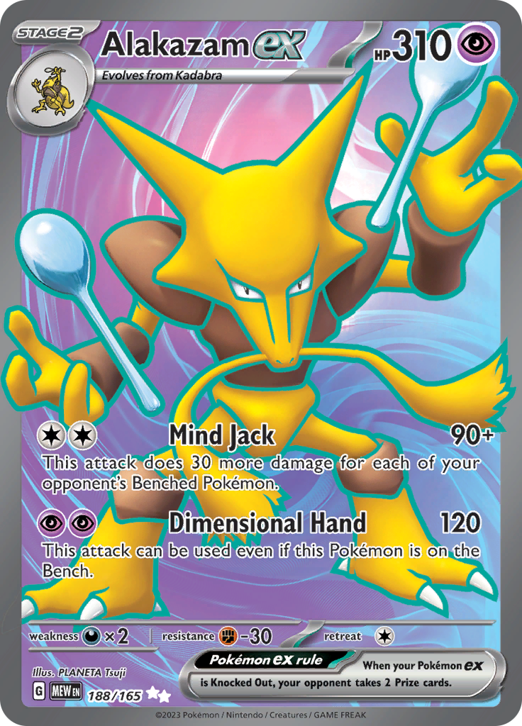 #188 Alakazam EX