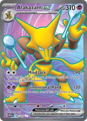#188 Alakazam EX