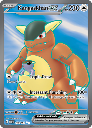 #190 Kangaskhan EX