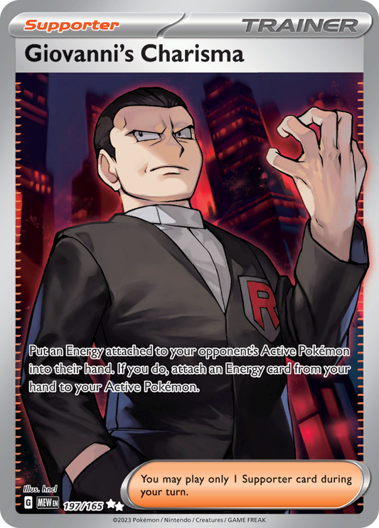 #197 Giovanni's Charisma