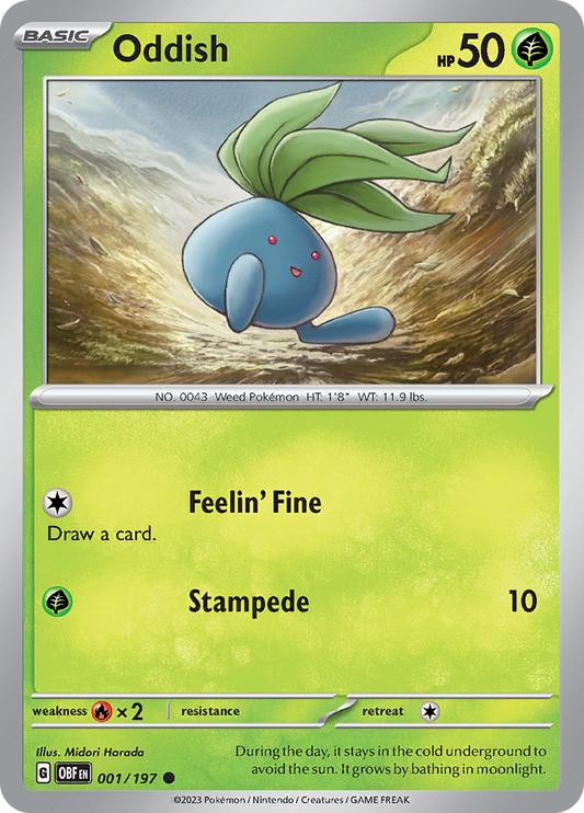 #001 Oddish