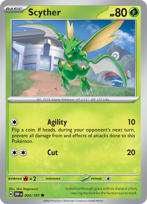 #004 Scyther