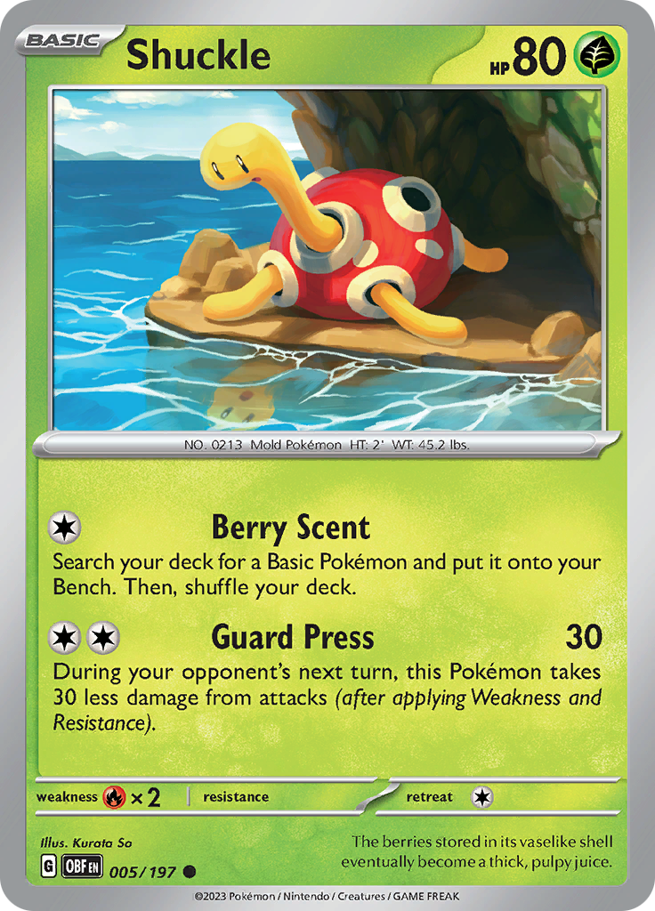 #005 Shuckle
