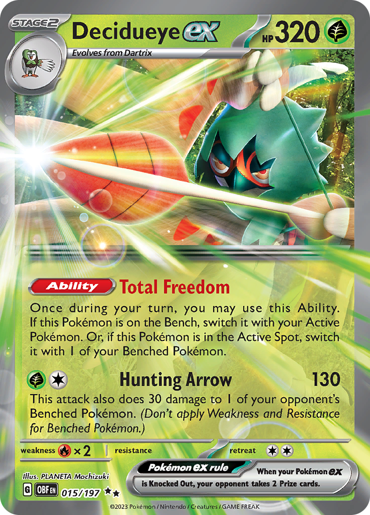 #015 Decidueye EX