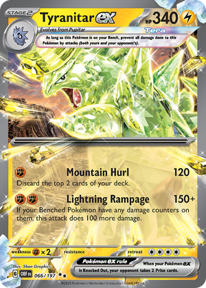 #066 Tyranitar EX