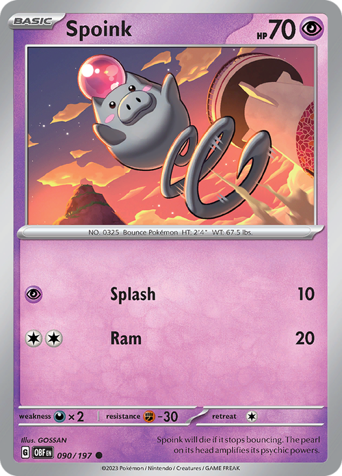 #090 Spoink