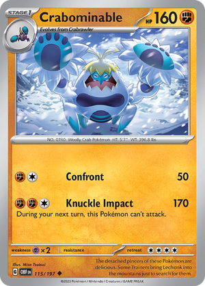 #115 Crabominable