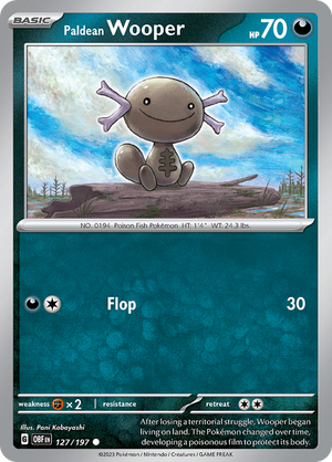 #127 Paldean Wooper