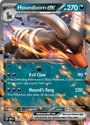 #134 Houndoom EX
