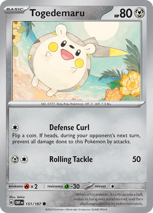 #151 Togedemaru