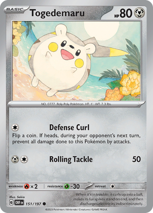 #151 Togedemaru