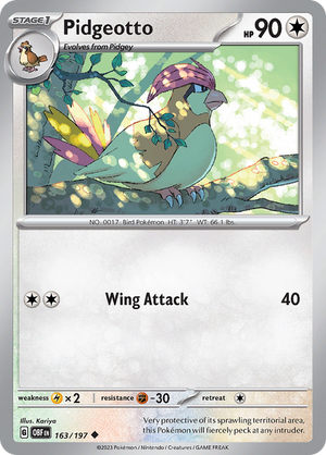 #163 Pidgeotto