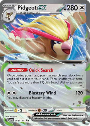 #164 Pidgeot EX