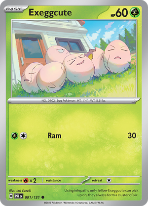 #001 Exeggcute