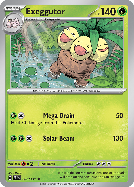 #002 Exeggutor