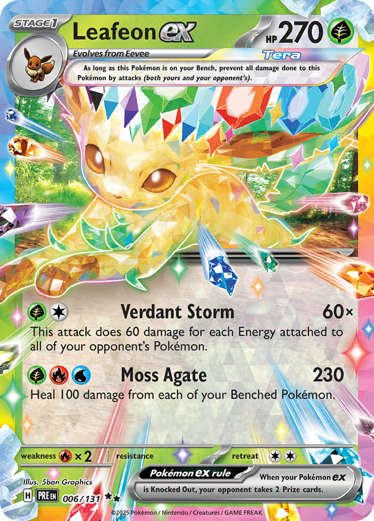 #006 Leafeon EX