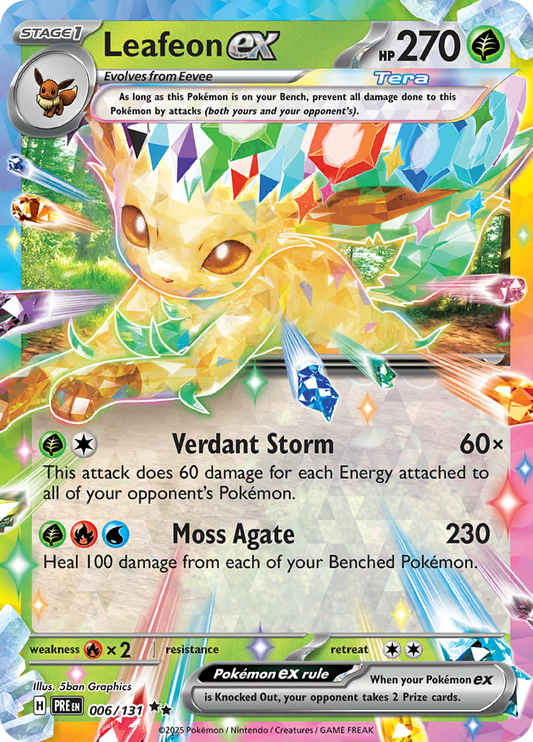 #006 Leafeon EX