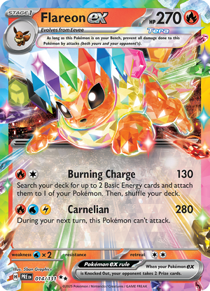 #014 Flareon EX