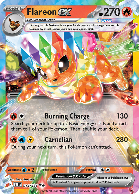 #014 Flareon EX