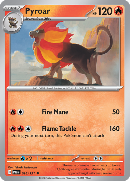#016 Pyroar