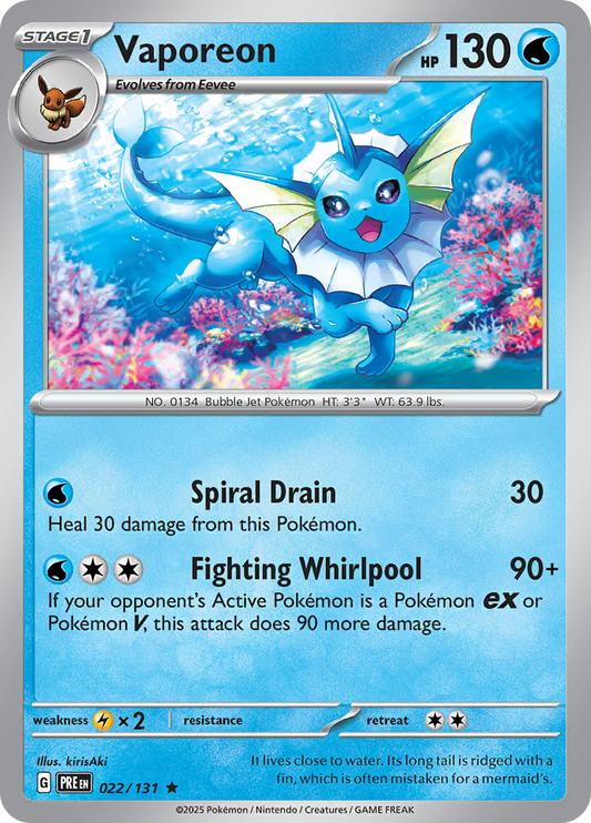 #022 Vaporeon