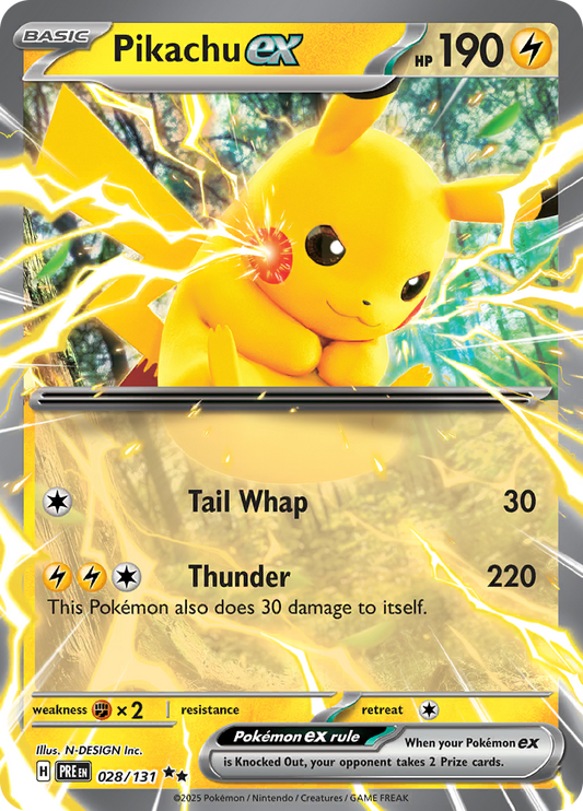 #028 Pikachu EX