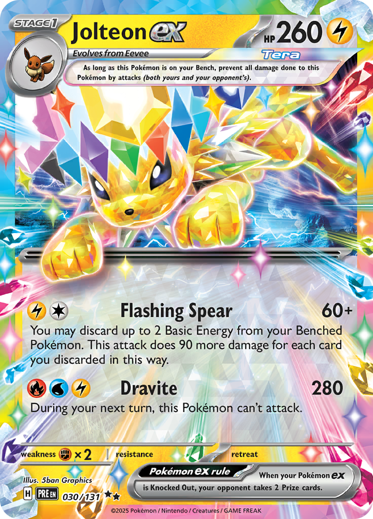 #030 Jolteon EX