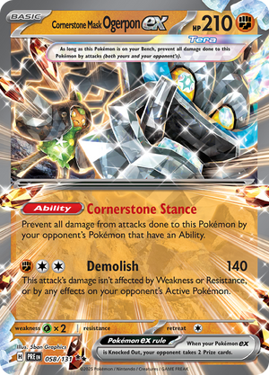#058 Cornerstone Mask Ogerpon EX
