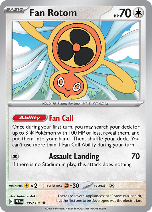 #085 Fan Rotom