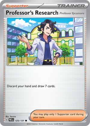 #125 Professor's Research (Professor Sycamore)