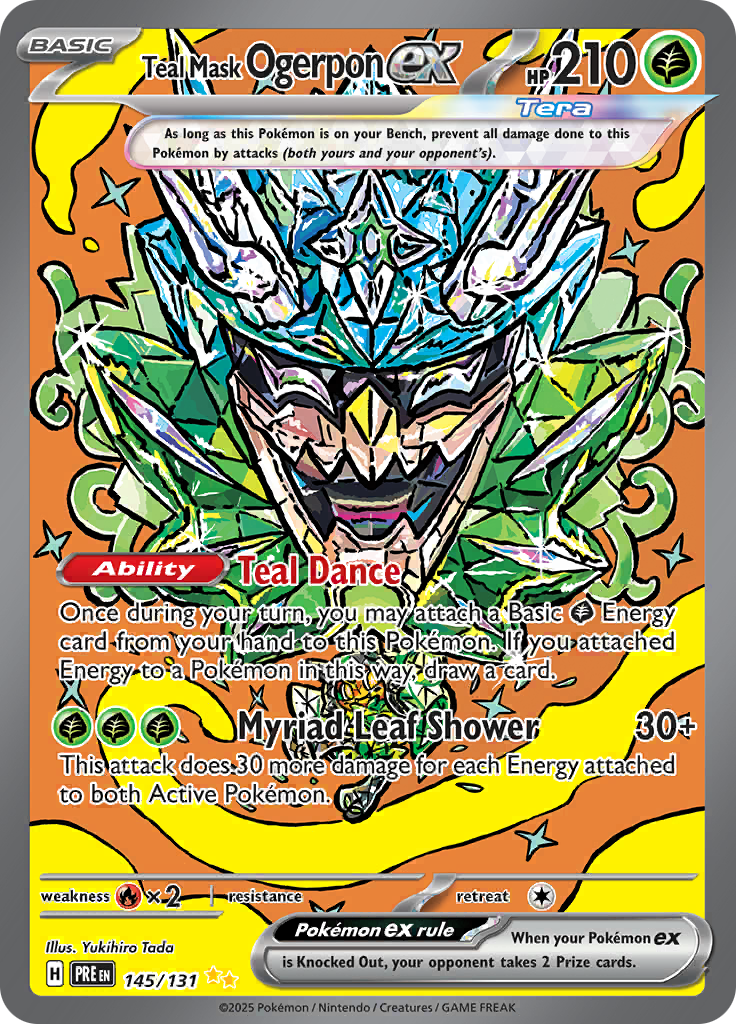 #145 Teal Mask Ogerpon EX