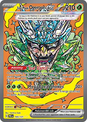 #145 Teal Mask Ogerpon EX