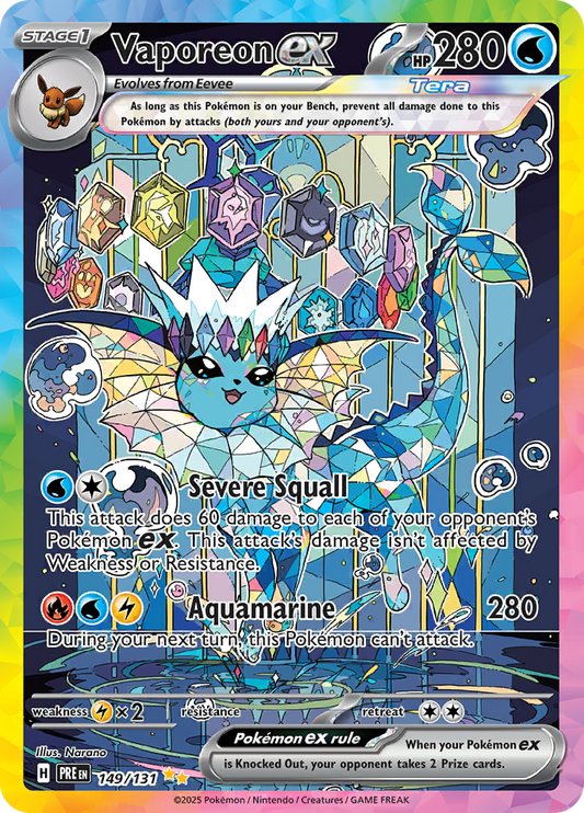 #149 Vaporeon EX