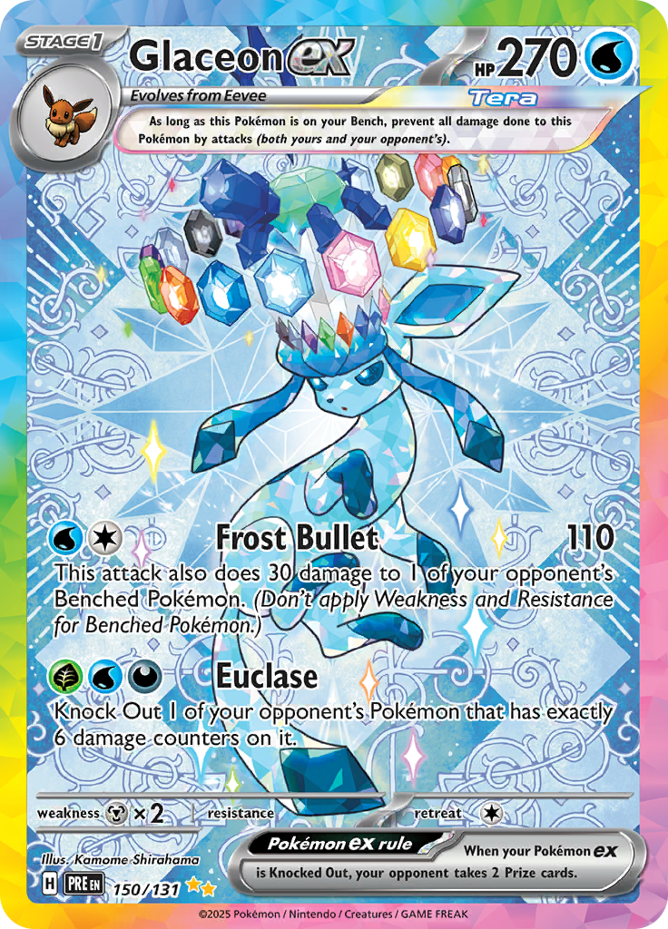 #150 Glaceon EX