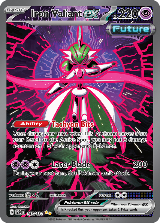 #157 Iron Valiant EX