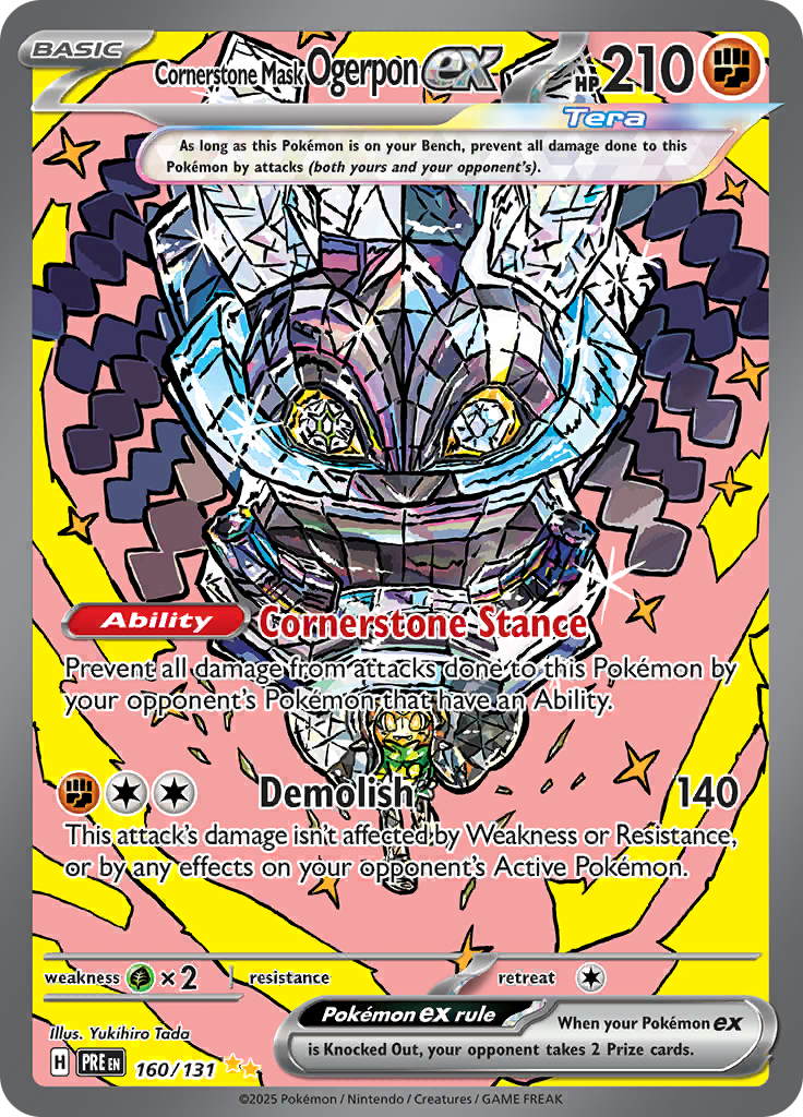 #160 Cornerstone Mask Ogerpon EX