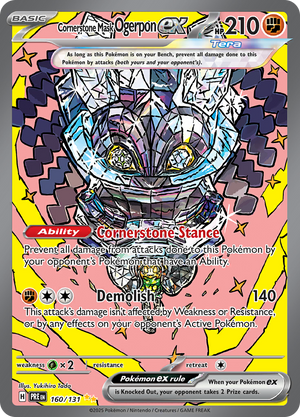 #160 Cornerstone Mask Ogerpon EX